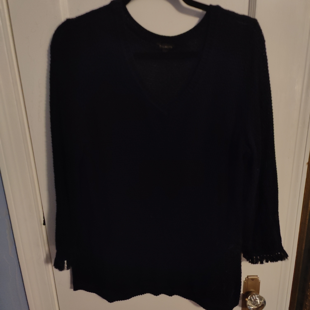 Talbots Black Knit Sweater